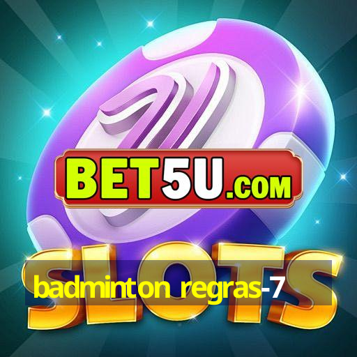 badminton regras